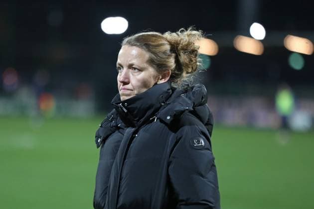 Google Pixel Womens Bundesliga, RB Leipzig FC Carl Zeiss Jena 06 11 2025 Viola Odebrecht Head of Womens and Girls Football, RB Leipzig Football, Google Pixel Womens Bundesliga, Season 2025 2026, Matchday 9 RB Leipzig vs FC Carl Zeiss Jena on 06 11 2025, Training Center Cottaweg, Leipzig DFB REGULATIONS PROHIBIT ANY USE OF PHOTOGRAPHS AS IMAGE SEQUENCES AND OR QUASI VIDEO Copyright: xBEAUTIFULxSPORTS JanxKaeferx