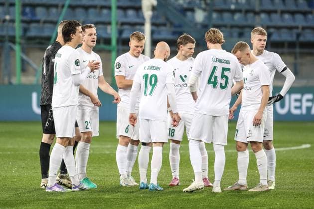 Krakow 06.11.2025. Pilka nozna Liga Konferencji UEFA sezon 2025 2026 kolejka 3 mecz: Szachtar Donieck - Breidablik Kopavogur --- Football UEFA Conference League season 2025 2026 round 3 match: Shakhtar Donetsk - Breidablik Kopavogur nz Breidablik Kopavogur team druzyna Fot. Konrad Swierad Arena Akcji NEWSPIX.PL --- newspix.pl 