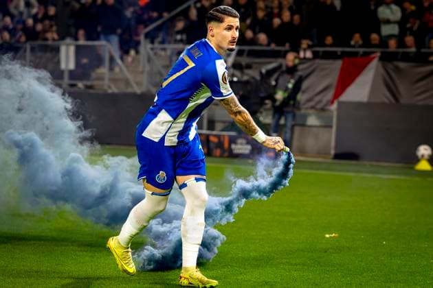 FC Porto forwarder Borja Sainz during the match FC Utrecht vs FC Porto at the Stadion Galgenwaard for the Europa League - League phase - Matchday 4 season 2025-2026 in UTRECHT, Netherlands on 6 november 2025, (photo by Marcel van Dorst EYE4images DeFodi Images) FC Porto forwarder Borja Sainz during the match FC Utrecht vs FC Porto at the Stadion Galgenwaard for the Europa League League phase Matchday 4 season 2025 2026 in UTRECHT, Netherlands on 6 november 2025, photo by Marcel van Dorst EYE4images DeFodi Images