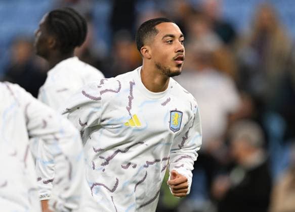 Youri Tielemans of Aston Villa warms up Aston Villa v Maccabi Tel Aviv, UEFA Europa League, Group Stage, Football, Villa Park, Birmingham, UK - 06 Nov 2025Birmingham Villa Park United Kingdom EDITORIAL USE ONLY No use with unauthorised audio, video, data, fixture lists, club league logos or live services. Online in-match use limited to 120 images, no video emulation. No use in betting, games or single club league player publications. Copyright: xAnnaxGowthorpe Shutterstockx 15642257q