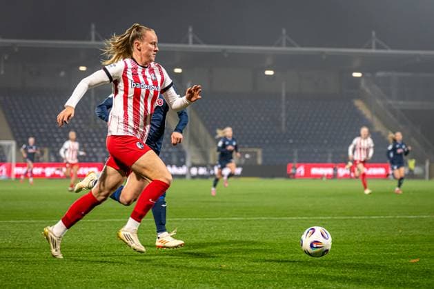 GPFBL TSG Hoffenheim SC Freiburg 06 11 2025 Luca Birkholz 23 SC Freiburg Women in action on the pitch GPFBL TSG Hoffenheim vs SC Freiburg on 06 11 2025 at Dietmar Hopp Stadion in Hoffenheim Copyright: xBEAUTIFULxSPORTS Gelhardtx