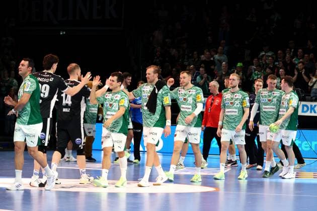 DEU, DHB Pokal, Fuechse Berlin vs Eisenach, 06 11 2025, Max Schmeling Halle, Berlin, DEU, DHB Pokal, Fuechse Berlin vs Eisenach, in the picture Fuechse player circle nordphotoxGmbHx xEngler nph00076