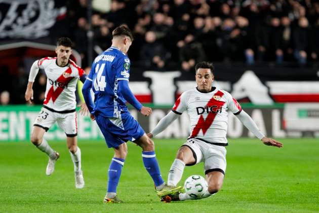Football, ECL, Rayo Vallecano - Lech Poznan