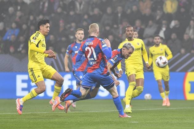 Football, EL, Viktoria Pilsen - Fenerbahce Istanbul