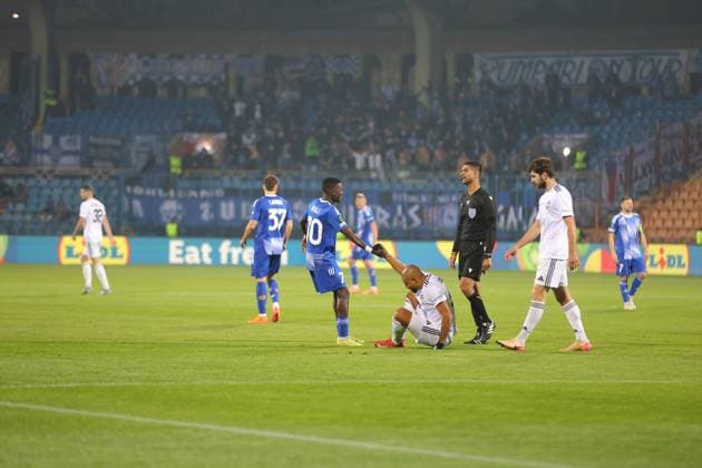 6 November 2025 UEFA Conference League, Round 3 FC Noah vs SK Sigma Olomouc Republican Stadium after Vazgen Sargsyan, Yerevan, Armenia 6 November 2025 UEFA Conference League, Round 3 FC Noah vs SK Sigma Olomouc Republican Stadium after Vazgen Sargsyan, Yerevan, Armenia. Abubakar Ghali and David Sualehe
