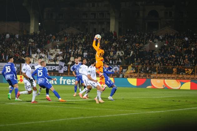 6 November 2025 UEFA Conference League, Round 3 FC Noah vs SK Sigma Olomouc Republican Stadium after Vazgen Sargsyan, Yerevan, Armenia 6 November 2025 UEFA Conference League, Round 3 FC Noah vs SK Sigma Olomouc Republican Stadium after Vazgen Sargsyan, Yerevan, Armenia. Timothy Fayulu