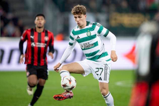 UEFA Europa League FC Midtjylland Celtic FC Celtics Arne Engels during the Europa League match between FC Midtjylland and Celtic FC at MCH Arena in Herning on Thursday, November 6, 2025 Photo Bo Amstrup Ritzau Scanpix , Herning Denmark Mors  Copyright: BoxAmrstrupx xRitzauxScanpix BoxAmstrupx spdk20251106-214037-L