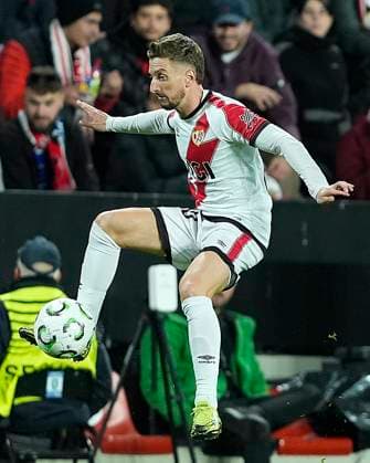 RAYO VALLECANO v KKS LECH POZNAN. UEFA EUROPA CONFERENCE LEAGUE 2025 2026. MATCH 3. Rayo Vallecano s Ivan Balliu during UEFA Europa Conference League 2025 2026 match 3. November 6,2025. (ALTERPHOTOS Acero) MadridSpain  Copyright: xAcerox