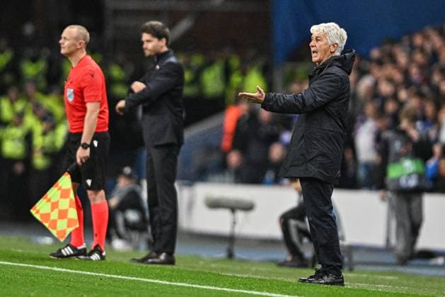 Rangers v A.S. Roma UEFA Europa League Gian Piero Gasperini of A.S. Roma during the UEFA Europa League match at Ibrox Stadium, Glasgow UK Newspapers OUT Copyright: xJamiexJohnstonx FIL-22472-0084