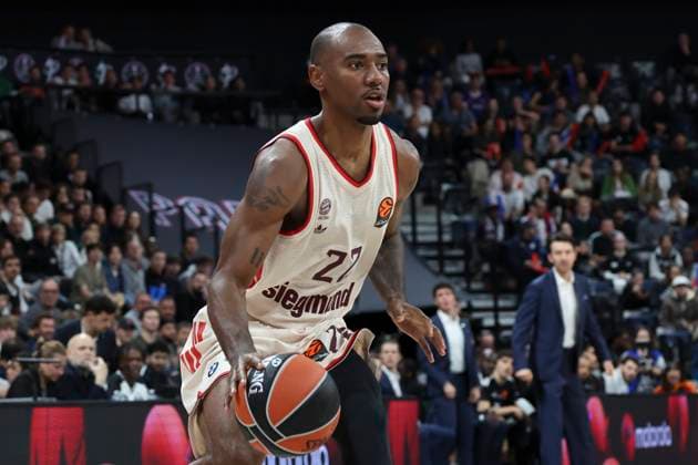 BASKET BALL : Paris Basket Vs Bayern - Euroligue - 06 11 2025 Isiaha Mike (Bayern) ParisFrance  Copyright: xMichaelxBaucherx