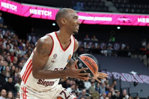 BASKET BALL : Paris Basket Vs Bayern - Euroligue - 06 11 2025 Isiaha Mike (Bayern) ParisFrance  Copyright: xMichaelxBaucherx