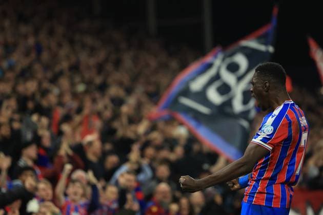 Crystal Palace v AZ Alkmaar Europa Conference League 06scores a goal 1-12025. Crystal Palace midfielder Ismaila Sarr (7) celebrates during the Europa Conference League match between Crystal Palace and AZ Alkmaar at Selhurst Park, London, England on 6 November 2025. London Selhurst Park Greater London England Editorial use only , Copyright: xSimonxRoex PSI-23180-0106