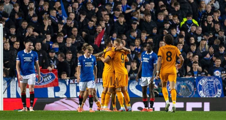 6th November 2025; Ibrox Stadium, Glasgow, Scotland; UEFA Europa League Football, Rangers versus Roma; Lorenzo Pellegrini of AS Roma celebrates after he scored in the 36th minute to make it 2-0 to Roma  VagelisxGeorgariou