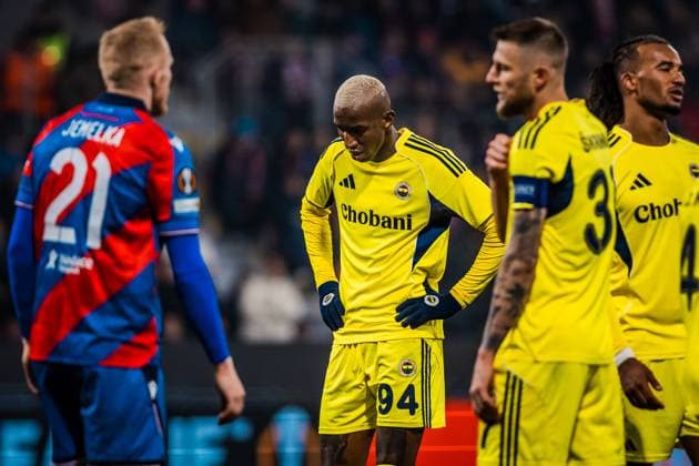 VIKTORIA PLZEN - FENERBAHCE Talisca of Fenerbahce during the UEFA Europa League, league phase football match between FC Viktoria Plzen and Fenerbahce SK. Stadion mesta Plzne - Doosan Arena, Plzen, Czechia, November 06, 2025. Photo by Branislav Racko Copyright: xx 080A1048