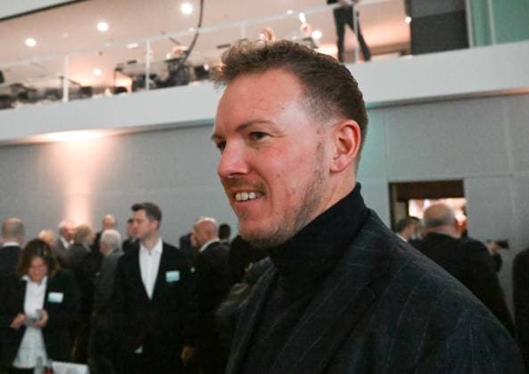 07 11 2025, xsltx, Football DFB Media Dates, DFB Bundestag v l Julian Naglesmann Head Coach German National Team DFL DFB REGULATIONS PROHIBIT ANY USE OF PHOTOGRAPHS as IMAGE SEQUENCES and or QUASI VIDEO