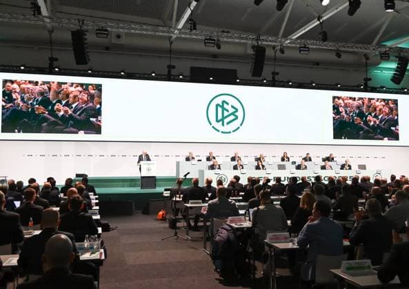 Football, DFB Federal Congress in Frankfurt am Main
