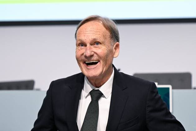 GER, Hans Joachim Watzke Vice President,DFB 45 Ordinary DFB Bundestag at the DFB Campus in Frankfurt am Main, 7 11 2025 45 Ordinary DFB Bundestag in Frankfurt am Main Frankfurt am Main Copyright: xEibner-Pressefoto FlorianxWiegandx EP_FWD