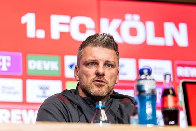 1 FC Köln Press Conference 07 11 2025 Lukas Kwasniok Coach 1 FC Köln Press Conference 1 FC Köln RheinEnergiestadion, 07 11 2025 Copyright: xBEAUTIFULxSPORTS Wunderlx