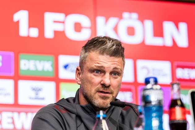 1 FC Köln Press Conference 07 11 2025 Lukas Kwasniok Coach 1 FC Köln Press Conference 1 FC Köln RheinEnergiestadion, 07 11 2025 Copyright: xBEAUTIFULxSPORTS Wunderlx