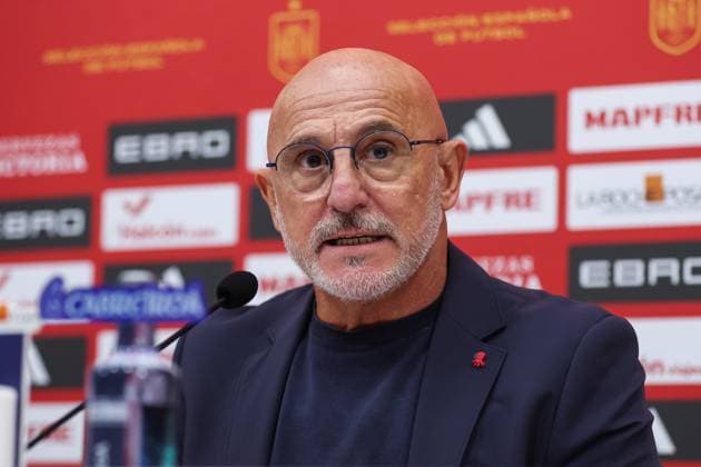 Football, Spain national team, Press conference