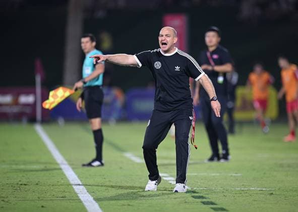 Football, Junior U 17 World Cup 2025 in Doha Qatar Preliminary round 07 11 2025 Group G Germany Korea DPR Coach Marc Patrick Meister Germany