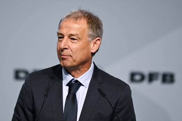 GER, Jürgen Klinsmann speaks at the 45th Ordinary DFB Bundestag at the DFB Campus in Frankfurt am Main, 7 11 2025 45th Ordinary DFB Bundestag in Frankfurt am Main Frankfurt am Main Copyright: xEibner-Pressefoto FlorianxWiegandx EP_FWD