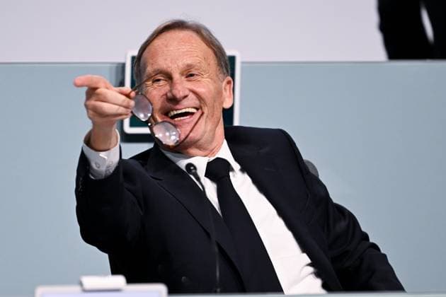 GER, Hans Joachim Watzke Vice President,DFB at the 45th Ordinary DFB Bundestag at the DFB Campus in Frankfurt am Main, 7 11 2025 45th Ordinary DFB Bundestag in Frankfurt am Main Frankfurt am Main Copyright: xEibner-Pressefoto FlorianxWiegandx EP_FWD