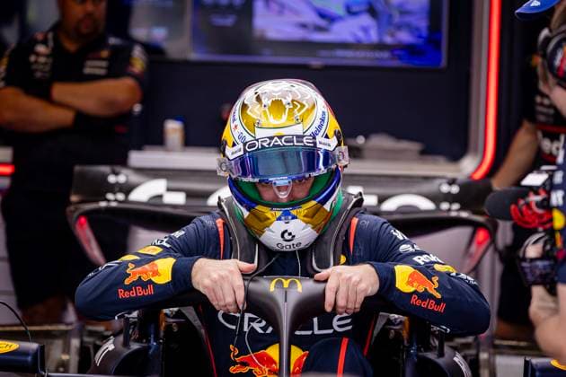 Formula 1 MSC Cruises Grande Premio de Sao Paulo 2025 07 11 2025, Autodromo Jose Carlos Pace, Interlagos, Formula 1 MSC Cruises Grande Premio de Sao Paulo 2025 , pictured Max Verstappen NLD , Oracle Red Bull Racing nordphotoxGmbHx xBratic nph00250