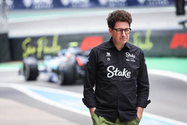 F1 - SAO PAULO GRAND PRIX 2025 BINOTTO Mattia, Chief Operating & Chief Technical Officer of Audi F1, portrait during the 2025 Formula 1 Grande Premio de Sao Paulo, 2025 Sao Paulo Grand Prix, 21th round of the 2025 FIA Formula One World Championship, WM, Weltmeisterschaft from November 7 to 9, 2025 on the Interlagos, in Sao Paulo, Brazil - Sao PauloBrazil  Copyright: xANTONINxVINCENTx