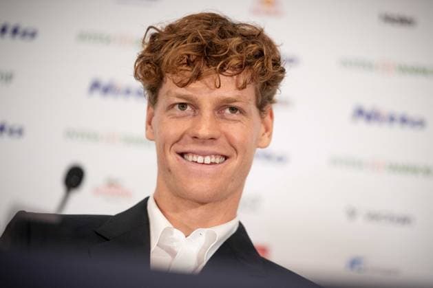Jannik Sinner (Italy) in press conference, PK, Pressekonferenz during the Nitto ATP, Tennis Herren Finals at Teatro Regio in Turin. The ATP Finals will begin on Sunday, in Turin, Italy, Friday, Nov. 7, 2025.  Copyright: xMarcoxAlpozzi LaPressex