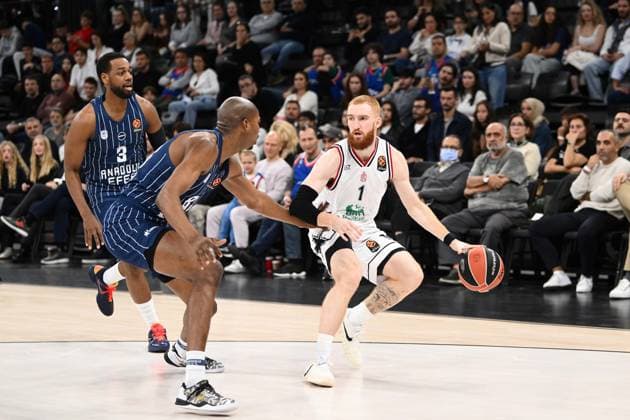 NiccolÃ² Mannion Efes Istanbul - EA7 Emporio Armani Olimpia Milano EuroLeague 2025-26 Istanbul, 07 11 2025 Foto M.Ceretti Ciamillo-Castoria Istanbul  Copyright: xMassimoxCerettix