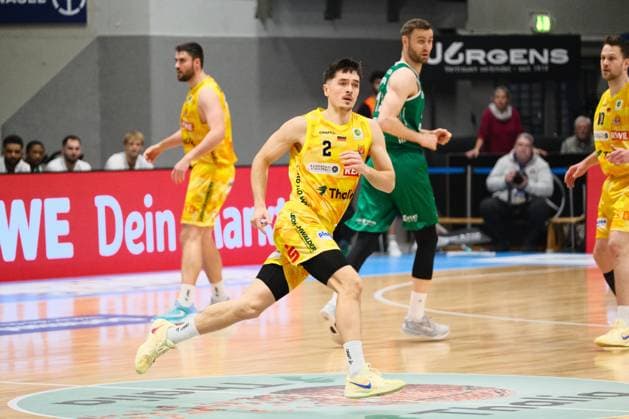 ProA Phoenix Hagen vs EPG Baskets Kobelnz Hagen 7 11 2025 Dennis Nawrocki Phoenix Hagen, 2, Guard Copyright: xBEAUTIFULxSPORTS Piepenstockx