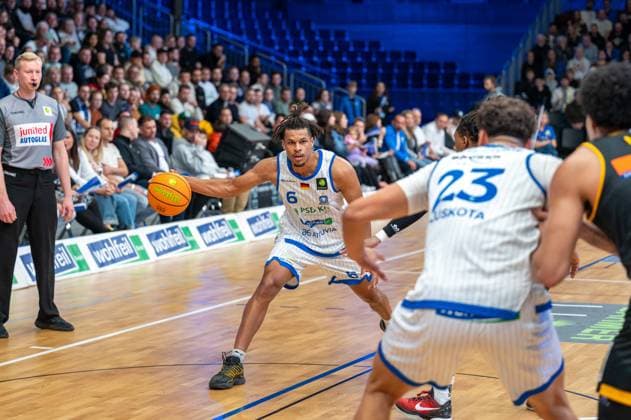Basketball, 2. BL, Pro A, PS Karlsruhe Lions - Knights Kirchheim