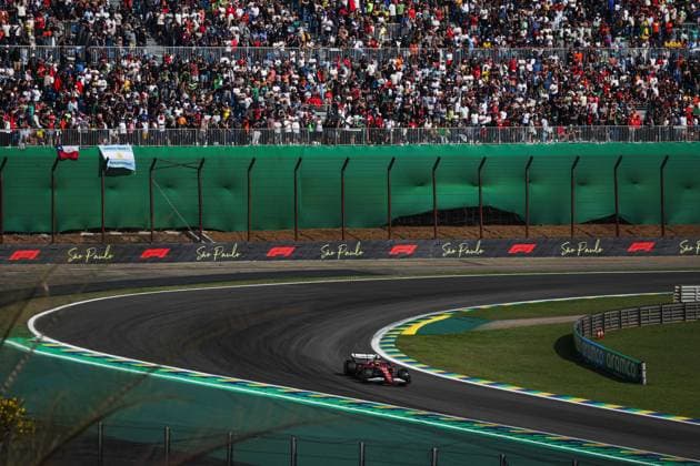 F1 - SAO PAULO GRAND PRIX 2025 44 HAMILTON Lewis (gbr), Scuderia Ferrari SF-25, action during the 2025 Formula 1 Grande Premio de Sao Paulo, 2025 Sao Paulo Grand Prix, 21th round of the 2025 FIA Formula One World Championship, WM, Weltmeisterschaft from November 7 to 9, 2025 on the Interlagos, in Sao Paulo, Brazil - Sao PauloBrazil  Copyright: xANTONINxVINCENTx