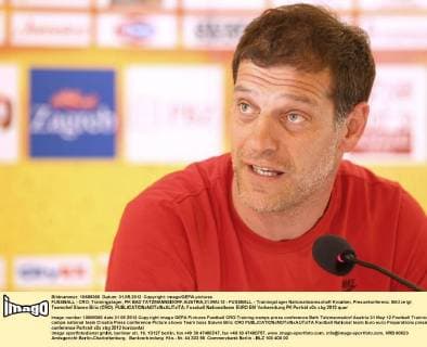 Football, Euro 2012, Press conference Croatia