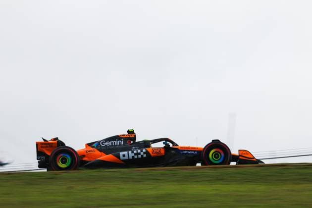 F1 - SAO PAULO GRAND PRIX 2025 04 NORRIS Lando (gbr), McLaren F1 Team MCL39, action during the 2025 Formula 1 Grande Premio de Sao Paulo, 2025 Sao Paulo Grand Prix, 21th round of the 2025 FIA Formula One World Championship, WM, Weltmeisterschaft from November 7 to 9, 2025 on the Interlagos, in Sao Paulo, Brazil - Sao PauloBrazil  Copyright: xANTONINxVINCENTx