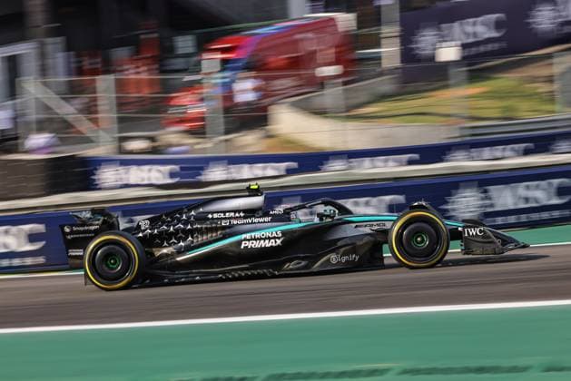Formula 1 MSC Cruises Grande Premio de Sao Paulo 2025 07 11 2025, Autodromo Jose Carlos Pace, Interlagos, Formula 1 MSC Cruises Grande Premio de Sao Paulo 2025 , pictured Andrea Kimi Antonelli ITA , Mercedes AMG Petronas Formula One Team nordphotoxGmbHx xBratic nph00250