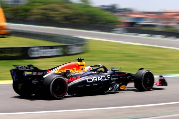 Formula 1 MSC Cruises Grande Premio de Sao Paulo 2025 07 11 2025, Autodromo Jose Carlos Pace, Interlagos, Formula 1 MSC Cruises Grande Premio de Sao Paulo 2025 , pictured Max Verstappen NLD , Oracle Red Bull Racing nordphotoxGmbHx xBratic nph00250
