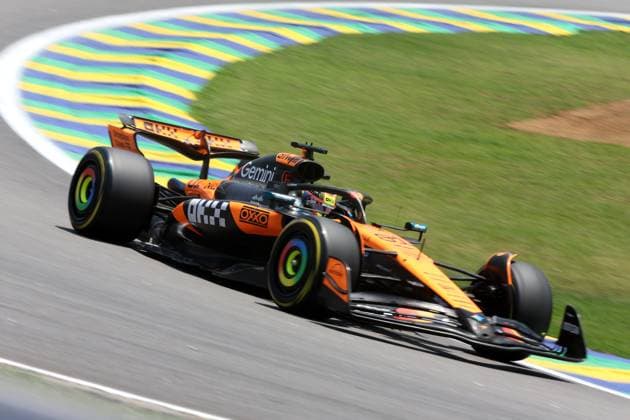 Formula 1 MSC Cruises Grande Premio de Sao Paulo 2025 07 11 2025, Autodromo Jose Carlos Pace, Interlagos, Formula 1 MSC Cruises Grande Premio de Sao Paulo 2025 , pictured Oscar Piastri AUS , McLaren F1 Team nordphotoxGmbHx xBratic nph00250