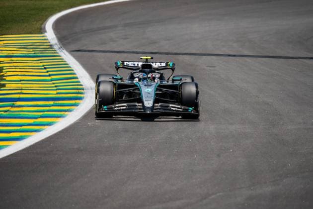 Formula?1?MSC?Cruises?Grande?Prêmio?de?São?Paulo?2025 Gabriela Testa OVERTAKE MAXPPP - São?Paulo 07 11 2025 12 ANTONELLI Andrea Kimi (ita), Mercedes-AMG PETRONAS F1 Team, action at the Formula 1 MSC Cruises Grande Prêmio de São Paulo 2025, the 21st round of the 2025 FIA Formula 1 World Championship, WM, Weltmeisterschaft at the Autódromo José Carlos Pace in São Paulo, interlaces, Brazil, from 6 to 9 November 2025 São?Paulo Autódromo José?Carlos?Pace, Interlagos Brazil  Copyright: xOVERTAKE MAXPPPxGabrielaxTestax OVT202511074257 OVT202511074257