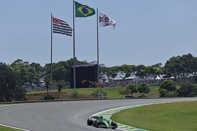 Gabriel Bortoleto (BRA) Stake F1 Team Kick Sauber C45 Ferrari during free practice of the F1 Grand Prix of Brazil at Autodromo Jose Carlos Pace  HeulerxAndrey