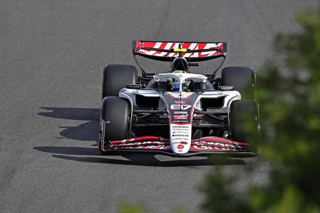 Sao Paulo, Brazil, 7th November 2025. Oliver Bearman (GBR) MoneyGram Haas F1 Team VF-25 Ferrari during Sprint Qualifying of the F1 Grand Prix of Brazil at Autodromo Jose Carlos Pace  HeulerxAndrey