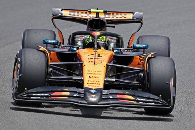 Sao Paulo, Brazil, 7th November 2025. Lando Norris (GBR) McLaren F1 Team MCL39 Mercedes during free practice of the F1 Grand Prix of Brazil at Autodromo Jose Carlos Pace  HeulerxAndrey