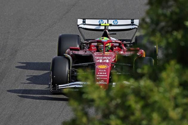 Sao Paulo, Brazil, 7th November 2025. Lewis Hamilton (GBR) Scuderia Ferrari SF-25 during Sprint Qualifying of the F1 Grand Prix of Brazil at Autodromo Jose Carlos Pace  HeulerxAndrey