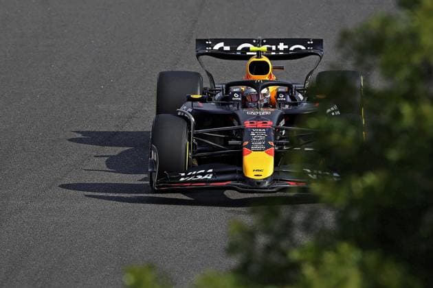 Sao Paulo, Brazil, 7th November 2025. Yuki Tsunoda (JPN) Oracle Red Bull Racing RB21 Honda during Sprint Qualifying of the F1 Grand Prix of Brazil at Autodromo Jose Carlos Pace  HeulerxAndrey