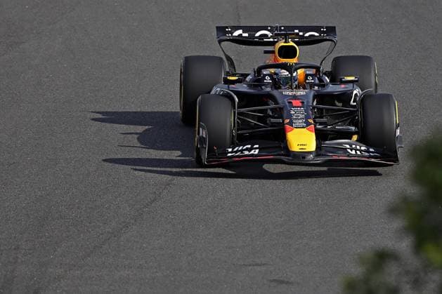 Sao Paulo, Brazil, 7th November 2025. Max Verstappen (NED) Oracle Red Bull Racing RB21 Honda during Sprint Qualifying of the F1 Grand Prix of Brazil at Autodromo Jose Carlos Pace  HeulerxAndrey