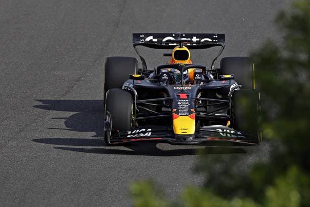 Sao Paulo, Brazil, 7th November 2025. Max Verstappen (NED) Oracle Red Bull Racing RB21 Honda during Sprint Qualifying of the F1 Grand Prix of Brazil at Autodromo Jose Carlos Pace  HeulerxAndrey