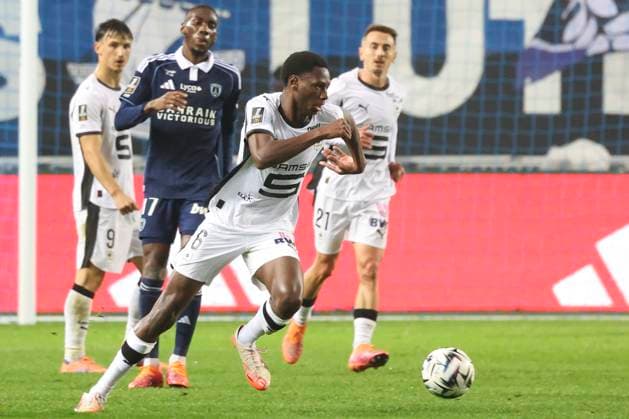FOOTBALL : Paris FC Vs Rennes - Ligue 1 - 07 11 2025 Djaoui Cisse (Stade Rennais) ParisFrance  Copyright: xMichaelxBaucherx