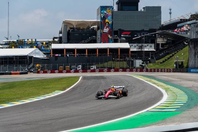 Formula?1?MSC?Cruises?Grande?Prêmio?de?São?Paulo?2025 Gabriela Testa OVERTAKE MAXPPP - São?Paulo 07 11 2025 44 HAMILTON Lewis (gbr), Scuderia Ferrari HP, action at the Formula 1 MSC Cruises Grande Prêmio de São Paulo 2025, the 21st round of the 2025 FIA Formula 1 World Championship, WM, Weltmeisterschaft at the Autódromo José Carlos Pace in São Paulo, interlaces, Brazil, from 6 to 9 November 2025 São?Paulo Autódromo José?Carlos?Pace, Interlagos Brazil  Copyright: xOVERTAKE MAXPPPxGabrielaxTestax OVT202511084426 OVT202511084426
