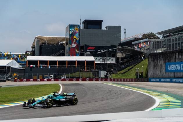 Formula?1?MSC?Cruises?Grande?Prêmio?de?São?Paulo?2025 Gabriela Testa OVERTAKE MAXPPP - São?Paulo 07 11 2025 18 STROLL Lance (can), Aston Martin Aramco Cognizant, action at the Formula 1 MSC Cruises Grande Prêmio de São Paulo 2025, the 21st round of the 2025 FIA Formula 1 World Championship, WM, Weltmeisterschaft at the Autódromo José Carlos Pace in São Paulo, interlaces, Brazil, from 6 to 9 November 2025 São?Paulo Autódromo José?Carlos?Pace, Interlagos Brazil  Copyright: xOVERTAKE MAXPPPxGabrielaxTestax OVT202511084445 OVT202511084445
